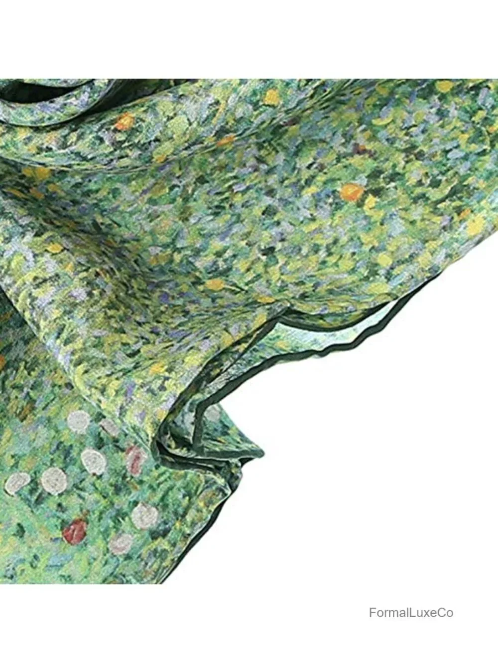 100% Silk Scarves Van Gogh Paul Gauguin Monet Painted Scarf 60x16.5 inch